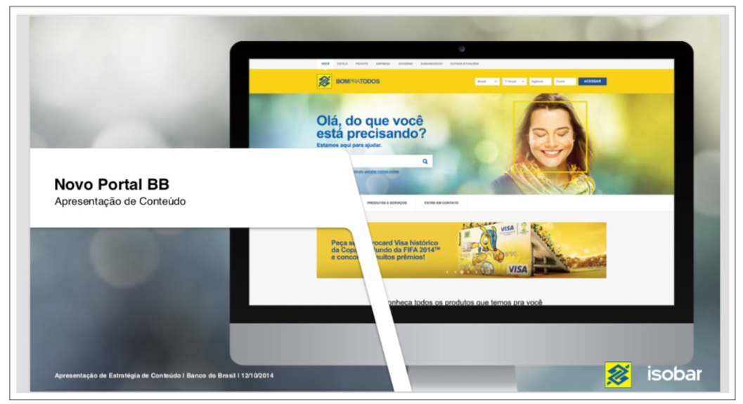 Novo portal Banco do Brasil